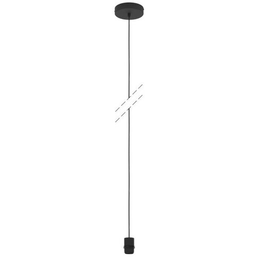 Eglo 300173 - Napajni kabl CURITIBA 1x E27/40W/230V, crni Cene