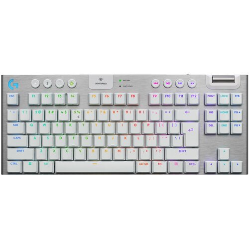 Logitech G915 X LIGHTSPEED TKL GL Tactile bela brezžična igralna tipkovnica s slovenskimi tipkami Cene
