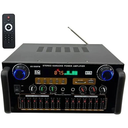  Audio pojačalo AV-999FM Bluetooth resiver za dom i auto Cene