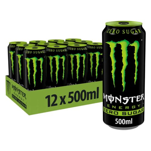 Monster Energy (Green) Zero Sugar limenka 0,5l / XXL pakiranje 12 limenke Cene