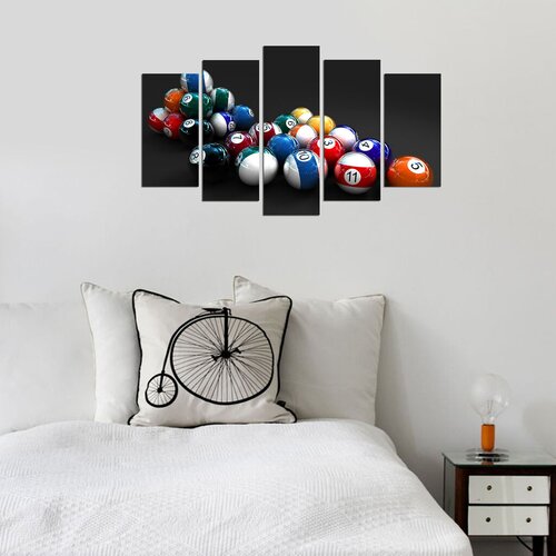 Wallity Set Slika 5PMX-076, 5 Delova Cene