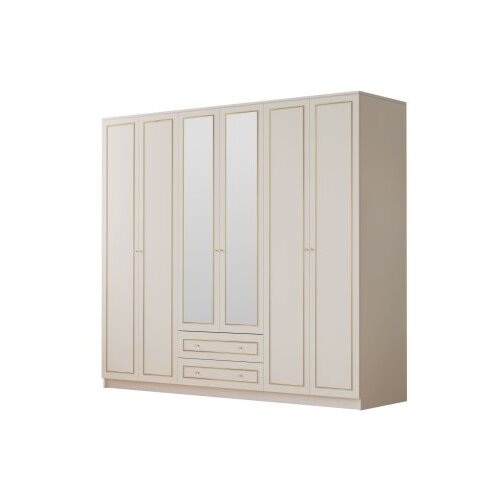 Hanah home Ormar Rb-085-01, 210x180x52 cm, Bež Slike