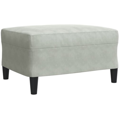  3-dijelni set sofa s jastucima svjetlosivi bar&amp;scaron;unasti Slike
