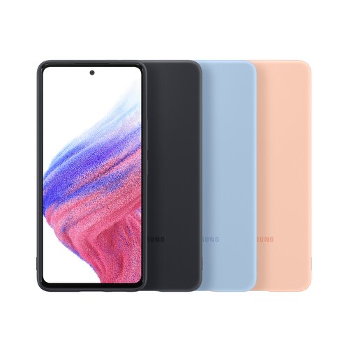 Samsung silikon galaxy A53 black Slike
