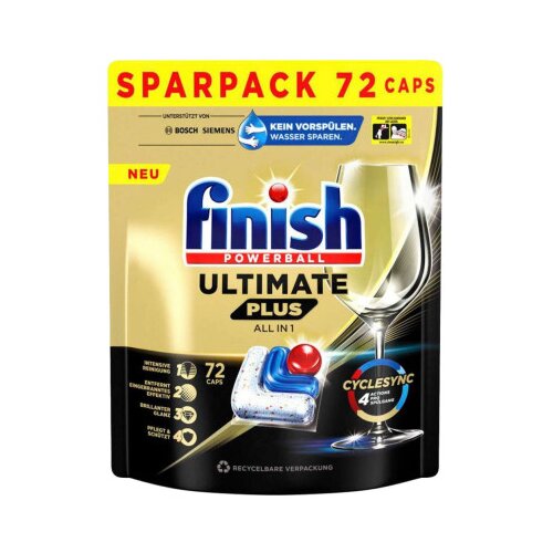 Finish Tablete za ma&amp;scaron;insko pranje suđa Ultimate 72/1 Slike