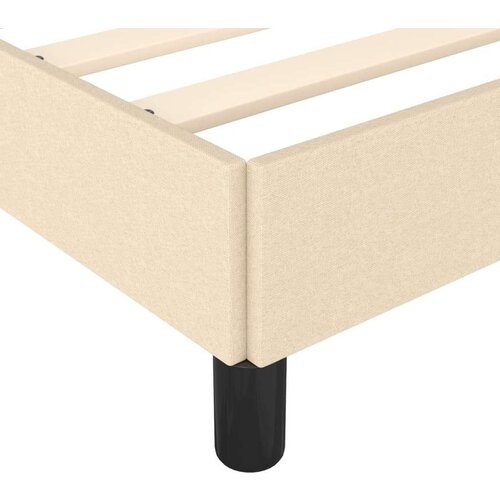  Za krevet krem 180 x 200 cm od tkanine Slike