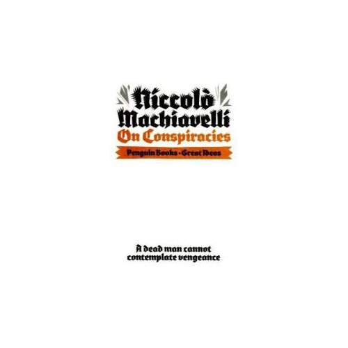 Penguin Books Niccol - On Conspiracies Cene
