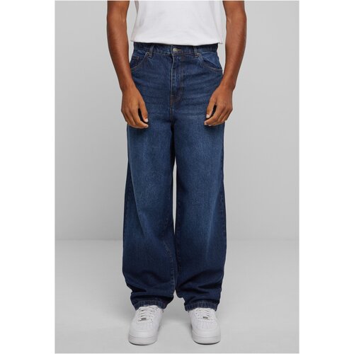 Urban Classics Men&amp;#039;s Baggy Fit Heavy Unce dark blue jeans Slike