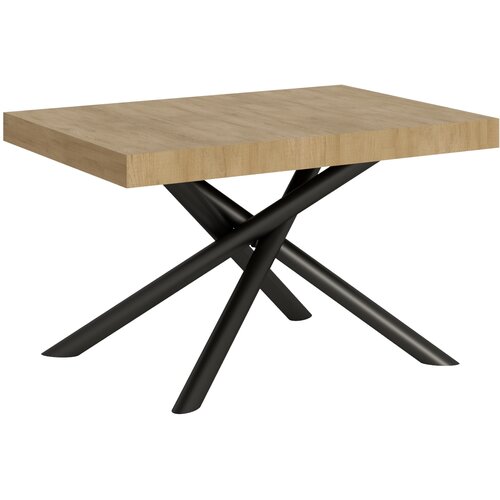 Itamoby &amp;nbsp; Famas (90x130/234 cm) - hrast, barva nog: antracit - raztegljiva jedilna miza, (20842544) Slike