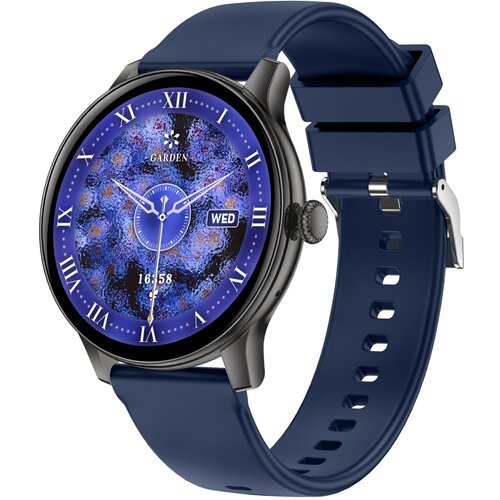 INF Vsestranska pametna ura z merjenjem zdravja in &amp;scaron;portnimi funkcijami Blue, (5000071861) Slike