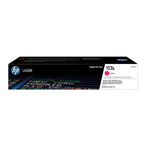  HP 117A (W2073A) rdeč/magenta - original Slike