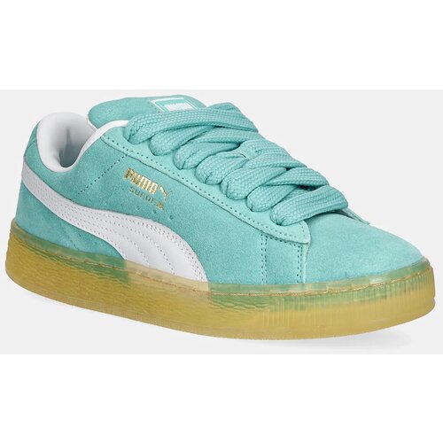 Puma Kožne tenisice Suede XL boja: tirkizna, 395205 Slike