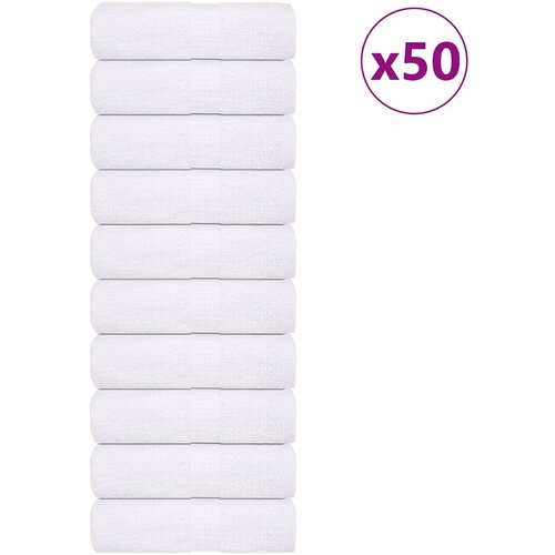 vidaXL Brisače 50 kos FROGN bela 15x21 cm 100 % bombaž Cene