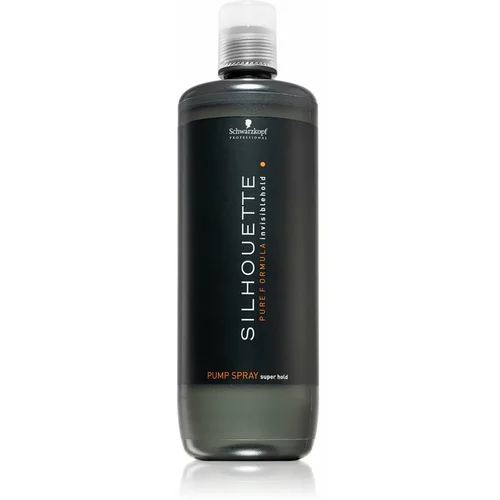 Schwarzkopf Professional silhouette pumpspray lak za lase za zelo močno učvrstitev 1000 ml
