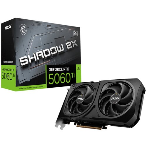 MSI GeForce RTX 5060 Ti 16G SHADOW 2X OC PLUS graficka karta Cene