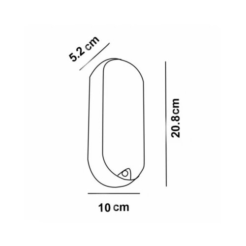  LED SVETILJKA BL1 ELIPSA 18W 4000K IP65 CRNA Cene