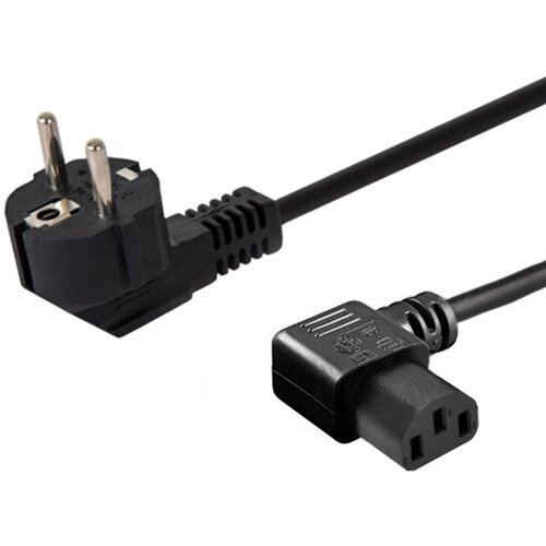 Savio Power cable Schuko (M) angled – IEC C13, 1.2 m CL-115 Cijene