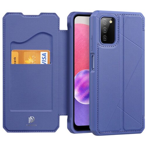 Dux ducis Skin X preklopna torbica za Samsung Galaxy A03s modra Cene