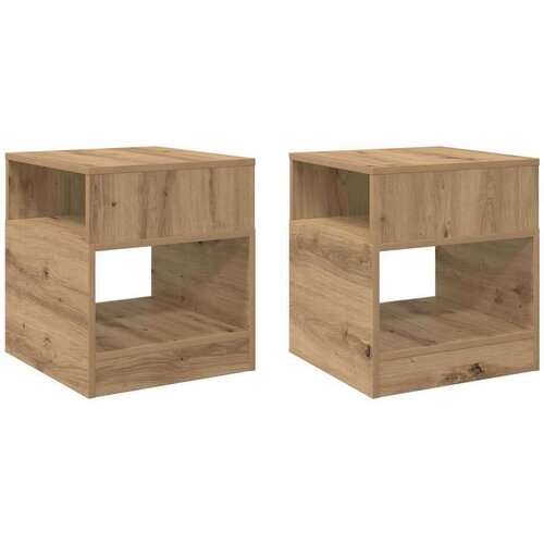  Konačna Stolić 2 pcs Umjetnički hrast 40 5 x 40 x 45 cm Slike