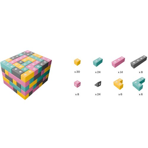  Set BUILDER 110 - magnetni blokovi za slaganje Slike