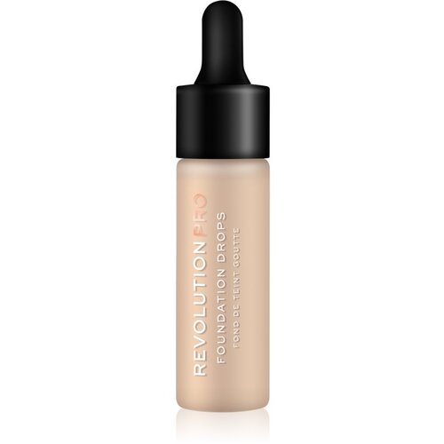 Revolution Foundation Drops tekući puder s kapaljkom nijansa F2 18 ml Slike