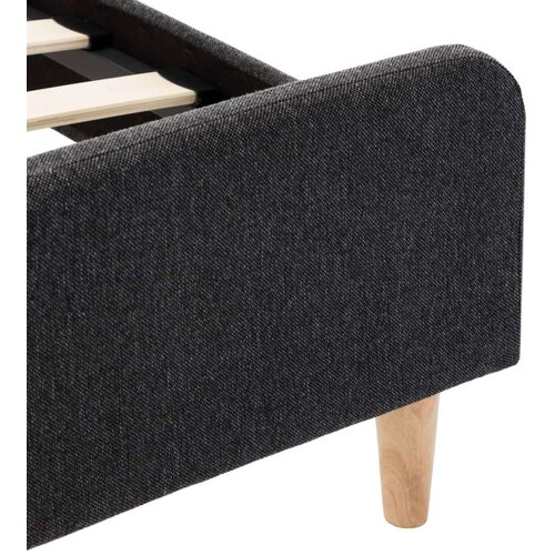 VidaXL okvir za krevet od jute tamnosivi 140 x 200 cm Slike