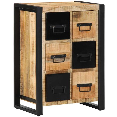 vidaXL Bivak 50x35x70 cm Masivni neobdelan les Mango Cene