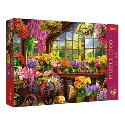 Tref Tea Time Proljetne pripreme 1000-dijelna premium slagalica - Slike