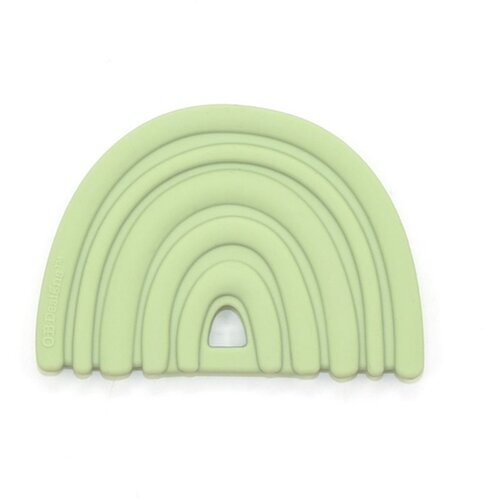 O.B Designs Rainbow Teether grizalo Green 3m+ 1 kos Cene
