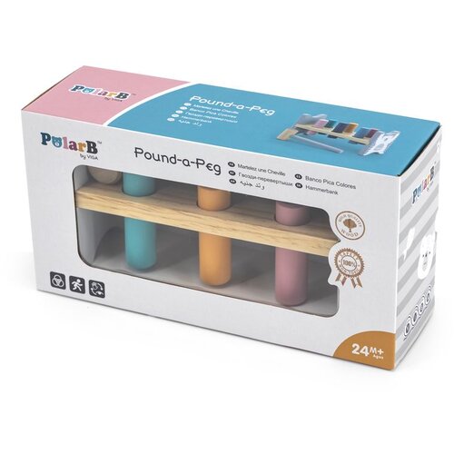 Viga polarb set udari klin edukativna igračka 22674 Slike