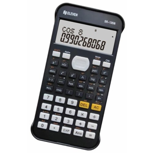Eleven SR-135NE Tehnički kalkulator 10+2 cifare, 240 funkcija crna ( 05DGE135B ) Cene