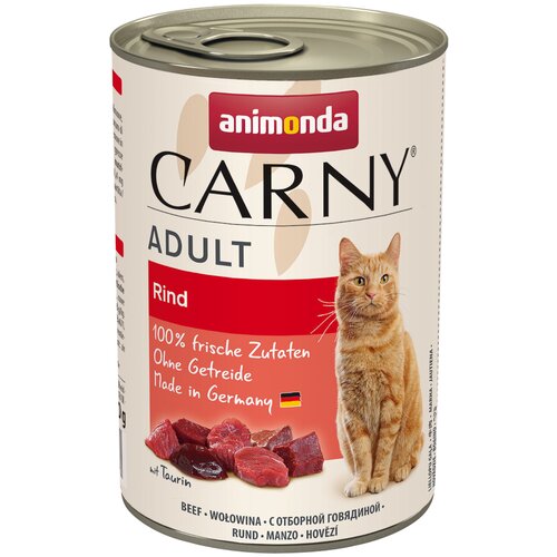 Animonda Ekonomično pakiranje Carny Adult 12 x 400 g - Čista govedina Cijene