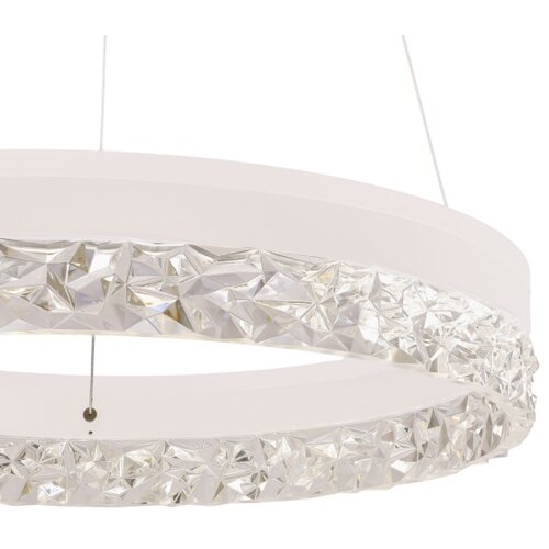  LED luster na sajli FROZI LED/32W/230V &amp;Oslash; 50 cm bela Slike