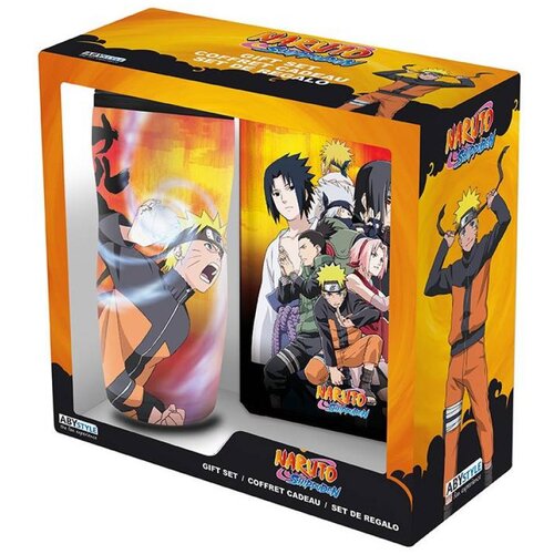 Abystyle Gift Set - Naruto Shippuden - Travel Mug i Sveska Cene
