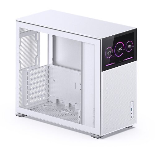 Jonsbo D41 MESH Screen ATX Case, Tempered Glass - white Cijene