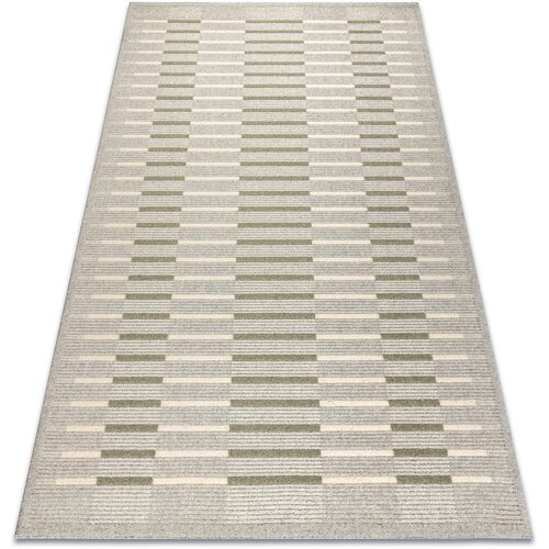 RugsX Preproge FLUX 461.124.SA400 volnena preproga OSTA - geometr 60x120 cm Siva Cene