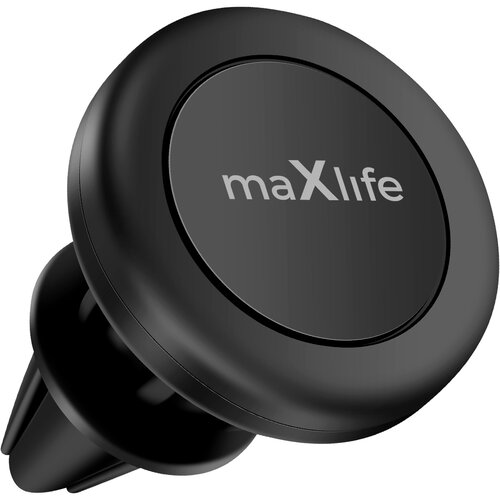 Maxlife Magnetno avtomobilsko držalo za pametne telefone za pritrditev na zračno re&scaron;etko, Črna, (5000192487) Cene