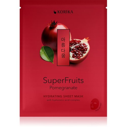 KORIKA SuperFruits Pomegranate - Hydrating Sheet Mask hidratantna sheet maska 25 g Cijene