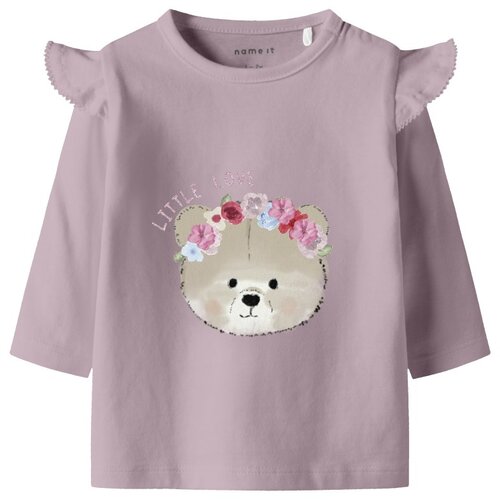 name it majica DR 13249233 NBFRINDY LS TOP D vijolična 68 Cene