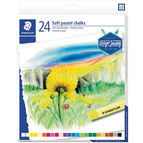  Pastela suha 24boja design journey staedtler 2430 c24 blister Cene