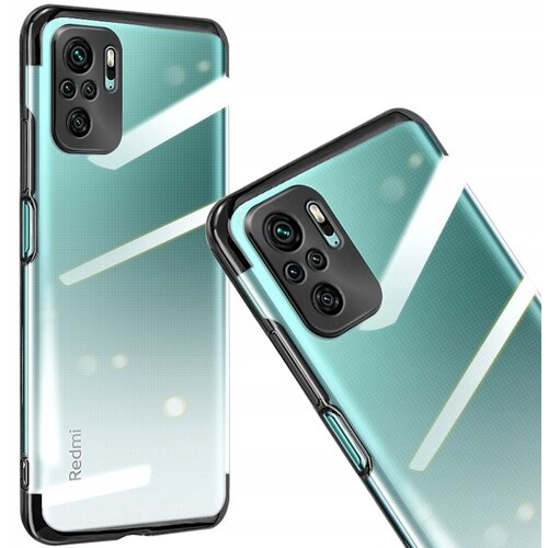 HURTEL VELEPRODAJNI OVITEK PROZORNE BARV ZA XIAOMI REDMI NOTE 10 ČRN Z OKVIRJEM, (21910823) Cene