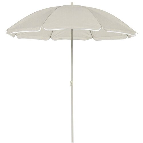 SUNFUN senčnik za plažo (&amp;oslash; 180 cm, sivorjava, uv 40+) Slike