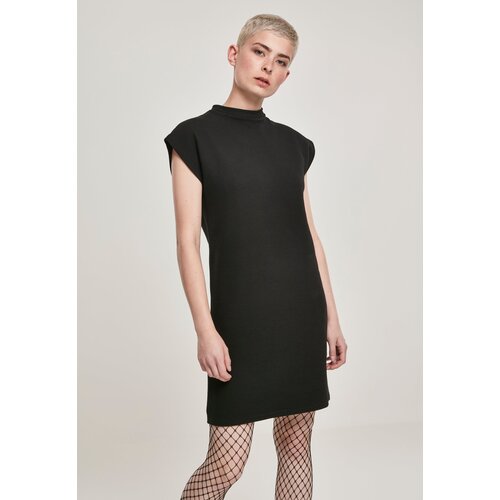 Urban Classics Women&amp;#039;s dress Terry with extended shoulder black Slike
