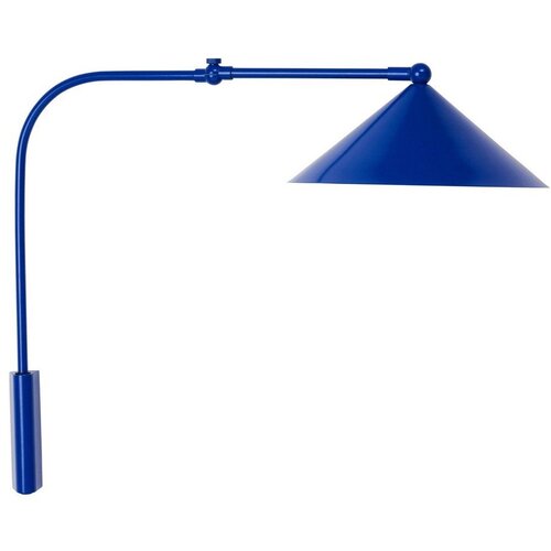 OYOY Living Design Plava metalna zidna lampa s utikačem Kasa &amp;ndash; Slike