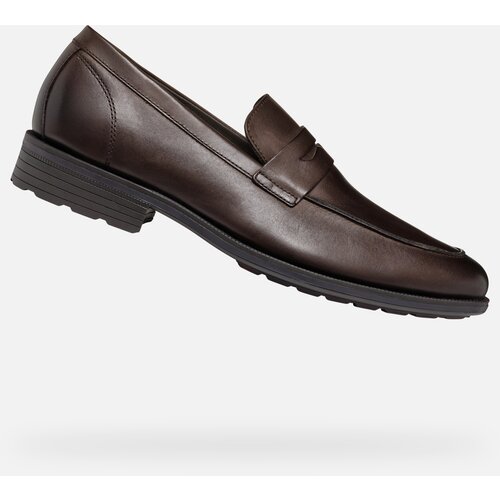 Geox Dark brown men&amp;#039;s loafers Walk Pleasure F - Men&amp;#039;s Slike