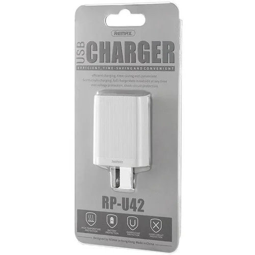 Remax 2,1A Single Usb Charger Rp-U42