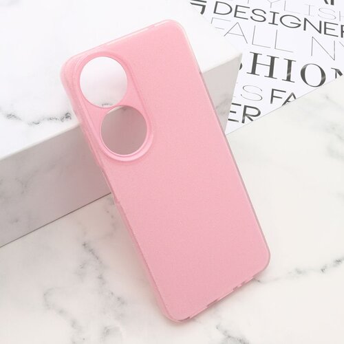  Maska glow shining za honor X7b/ svetlo roze Slike