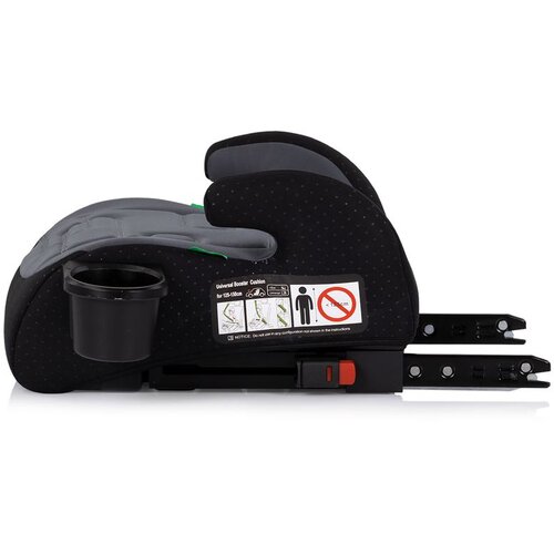 Chipolino autosjedalica I-SIZE GO BOOST ISO 125&amp;ndash;150cm Charcoal Slike