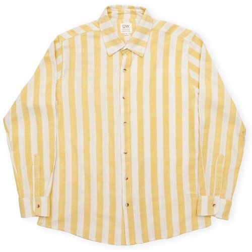 Otherwise Srajce z dolgimi rokavi Shirt Nature Rumena Cene