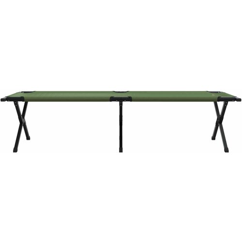  Sklopivi kamperski krevet Zelena 193 x 69 x 45 cm Slike